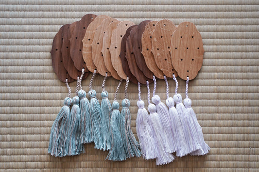 Star Pattern Bookmark with Tassel