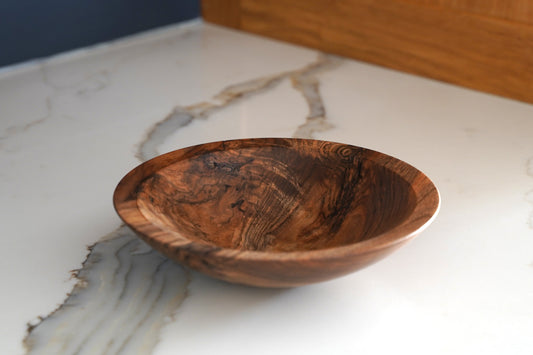 Shallow Walnut Bowl