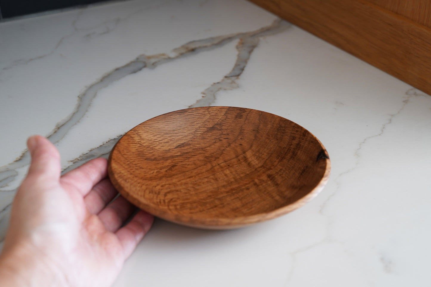 Quarter Sewn White Oak Bowl