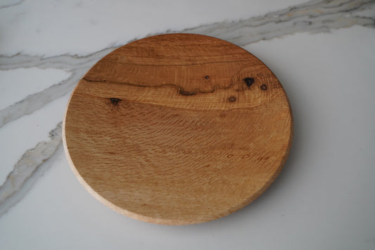 Quarter Sewn White Oak Plate